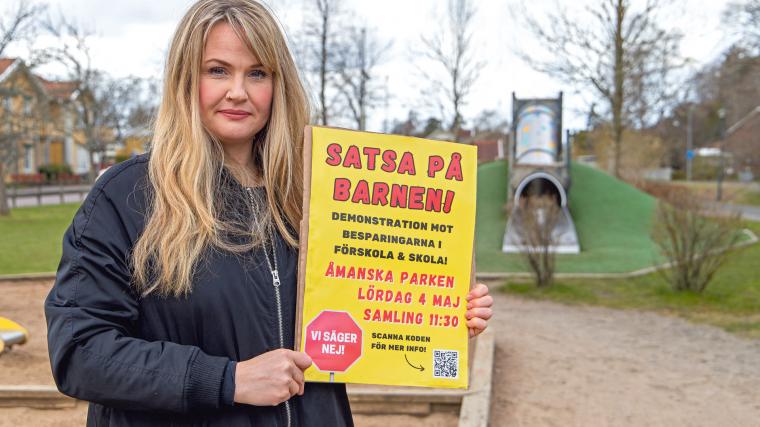 Den 4 maj arrangerar Förskoleupproret Alingsås, Alingsås kommunuppror och Föräldraupproret Alingsås en demonstration mot besparingarna i verksamheten.