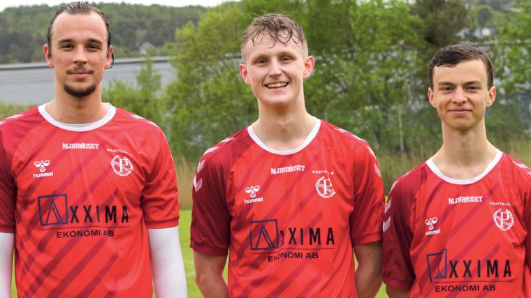 Kenan Taci, Felix Jerkersson och Malte Nilsson var tre av målskyttarna när Partille IF vann i helgen.