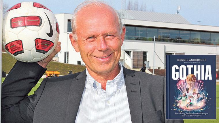Dennis Andersson har skrivit ”Gothia: Om vänskap, drömmar och fotbollscupen som blev störst i världen” tillsammans med Henrik Ekblom Ystén.