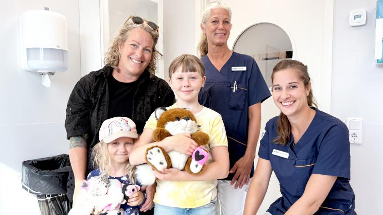 Succé! När den första gosedjursmottagningen var avklarad. Alla djuren blev friska efter behandling av en viss doktor Krall... förlåt, Marjolein Van Giezen och Maria Jäger ska det vara.