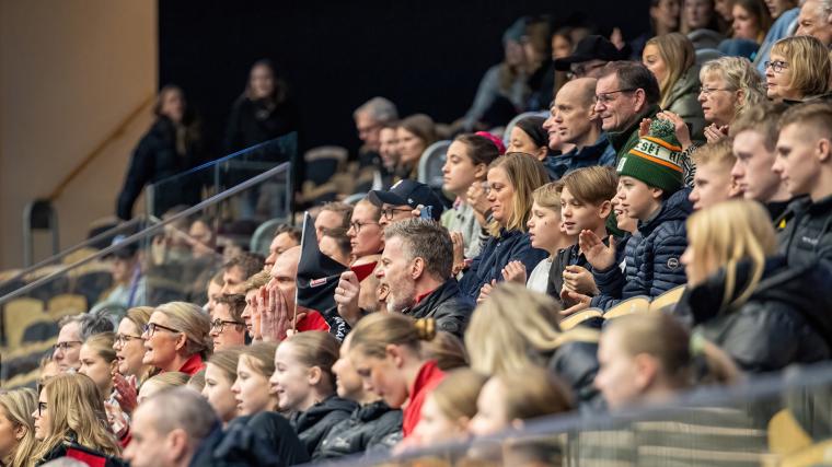 Trots stort stöd från publiken gick det inte hela vägen för tjejerna från Lerum.