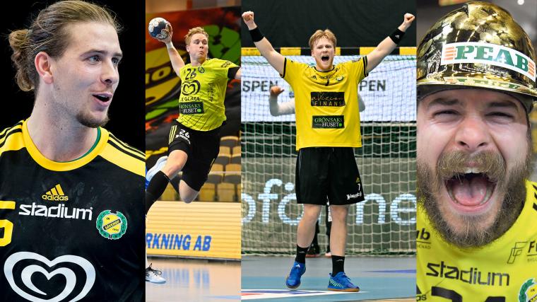 De tidigare Sävehofspelarna: Olle Forsell-Schefvert, Jonathan Edvardssson, Felix Möller och Sebastian Karlsson kommer försvaras Sveriges färger under VM i handboll.