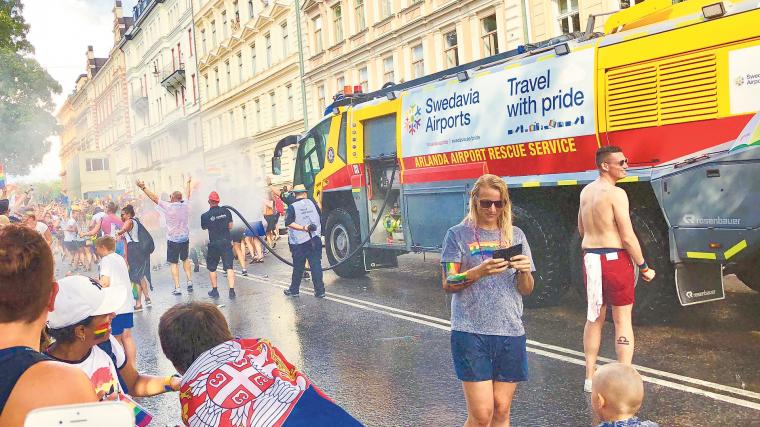 I augusti ska Swedavia delta i Stockholms prideparad för elfte gången i ordningen.