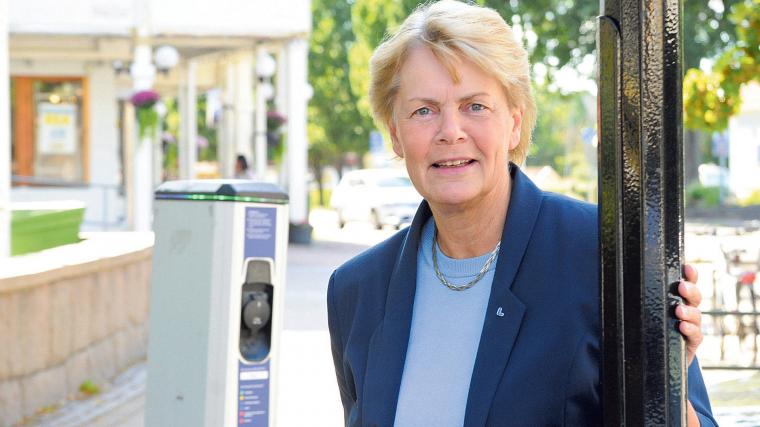 Foto från tidigare tillfälle när Lokalpressen träffade Helena Gellerman (L) hemma i Lerum under valspurten. Civilingenjören är nu inne på sin andra mandatperiod som riksdagsledamot.