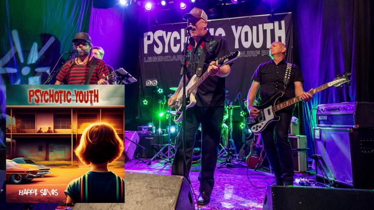 Efter nästa 40 år som band vill Psychotic Youth fortfarande gå längst fram i partytåget för er som gillar rockabilly-power-pop-surf-punk!