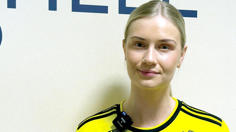 Den rutinerade kantspelaren Matilda Forsberg är klar för Sävehof nästa säsong.
