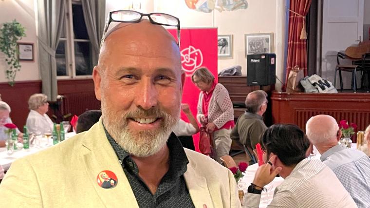 Thorbjörn Carlsson representerar Socialdemokraterna som fick 25,3 procent i kommunalvalet.