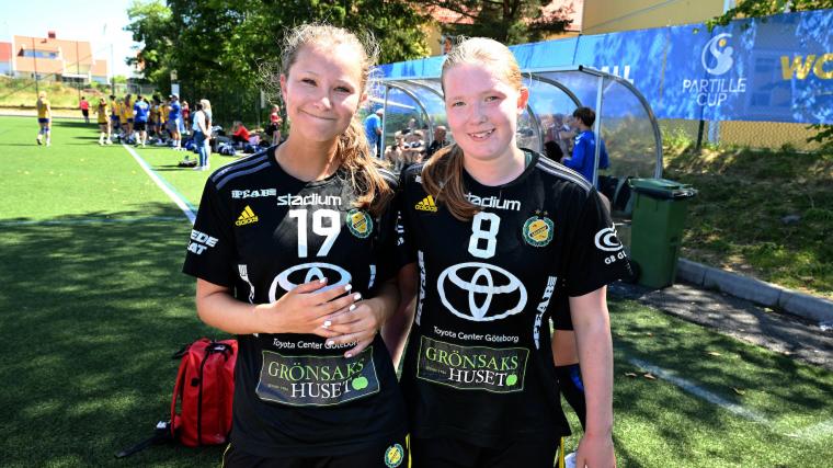 Sävehofarna Linn Neander och Elvira Franklin har spelat Partille World Cup sedan de var åtta år.