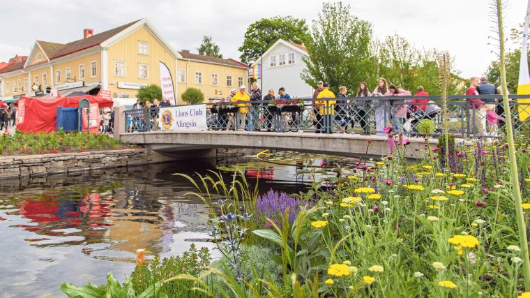 En del av festligheterna kommer fortfarande vara i stadskärnan, menar Dahlin.