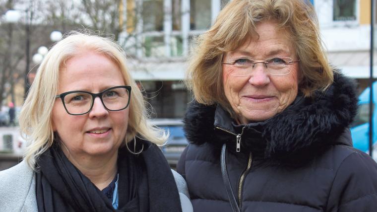 Nya gruppledaren Nanna Siewertz Tulinius och Kajsa Räntfors är överens om att man måste satsa mer på både skolan och samhällsutvecklingen i Lerums kommun.