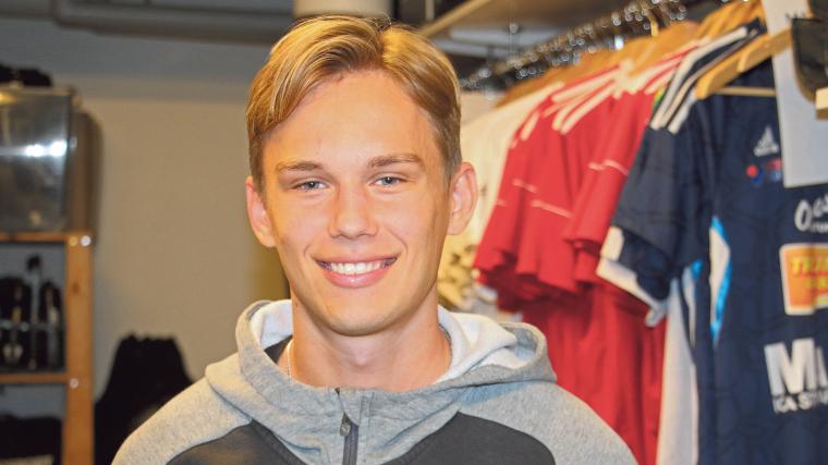 Pontus Dahbo har gjort dundersuccé i allsvenska BK Häcken under sitt debutår, och utses nu till ”&Aring;rets Junior” i Partille.