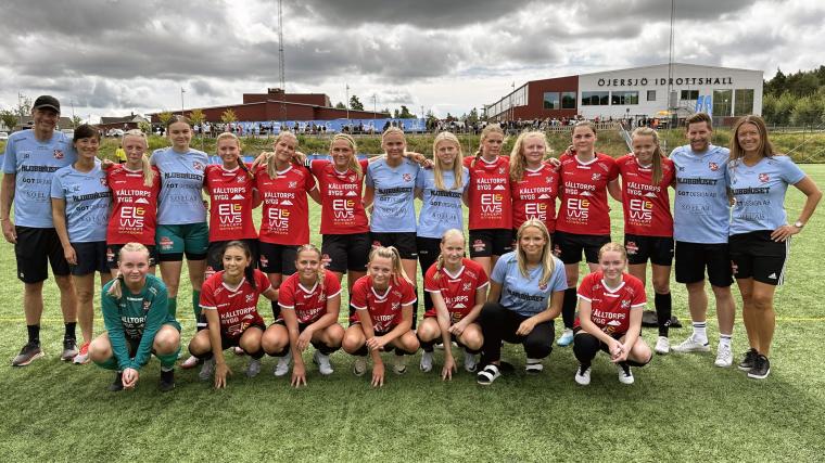 Landvetters IF´s G18 lag består mest av flickor födda 2007-2009. &Auml;ndå kämpar de på för fullt och har tagit sina första poäng i Gothia cup