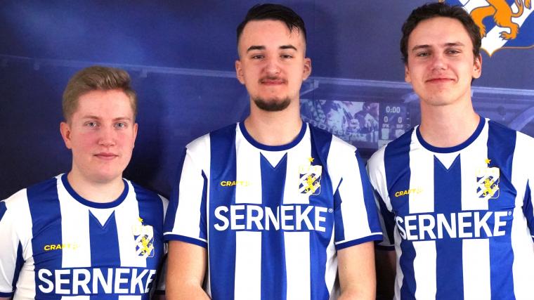 IFK Göteborgs eAllsvenska lag Zimme, Stefko, Dejex.