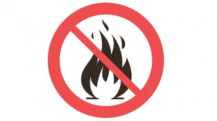 Det är förbudet att elda från idag 1 juni 15.00