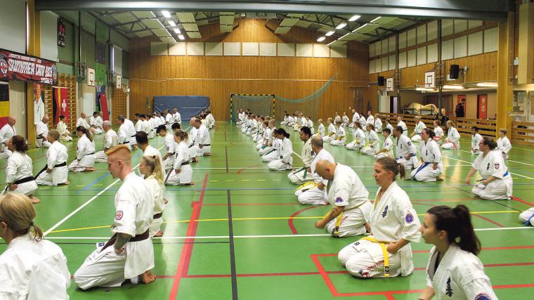 Landvetter Kyokushin Karates sommarläger samlade omkring 130 karateutövare i alla åldrar. Totalt fanns fem olika nationaliteter representerade på lägret.