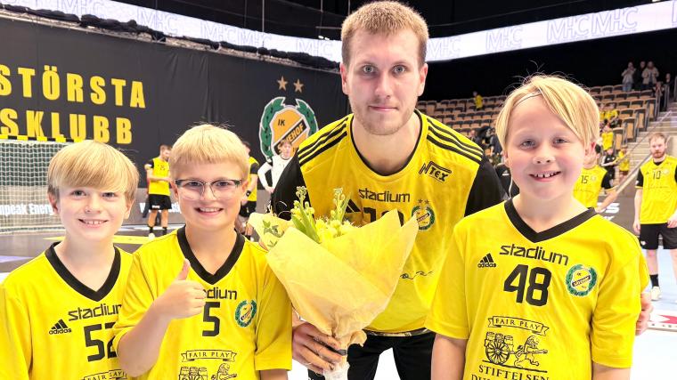 Pontus Brolin blev stor matchhjälte när att fick in sista målet i matchen och slutspelsplatsen var säkrad.