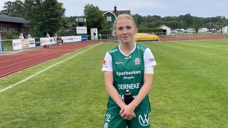 AIF:s <span>Moa Jarl tycker det både ska bli skönt och tråkigt med sommaruppehåll.</span>