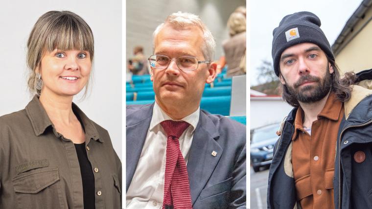 Heidi Hankanen &Auml;ngberg är ny gruppledare för Centerpartiet och ledamot i kommunstyrelsen. Jens Christian Berlin är gruppledare för Liberalerna och ledamot i kommunstyrelsen. Marcus Wallin är ordförande för Vänsterpartiet i Alingsås.