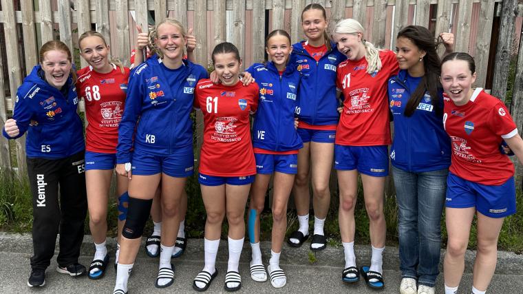 Laget var glada efter matchen mot norska Nordstrand och såg fram emot kommande matcher.