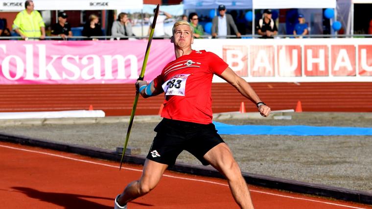 Jakob Rahm tog ett silver i årets SM som gick av stapeln 29 juli på Hällåsens IP i Söderhamn.