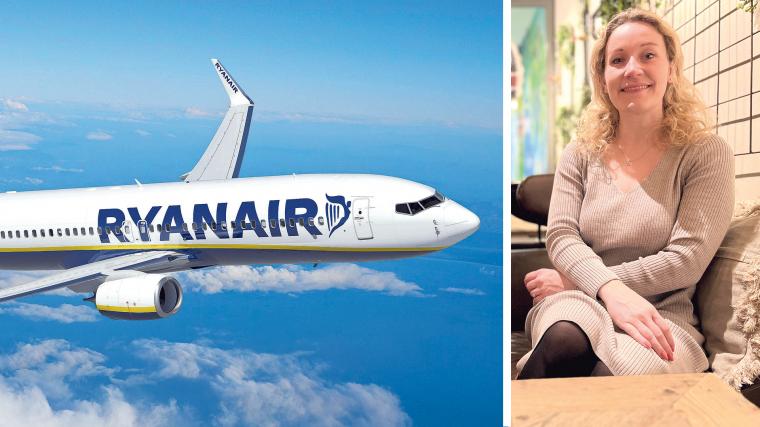 På resande fot. Lokalpressen fick en exklusiv intervju med Ryanairs Nordenchef Annika Ledeboer när hon besökte Göteborg och Landvetter flygplats, innan arbetsresan rullade vidare med tåg till Stockholm och sedermera Arlanda flygplats.