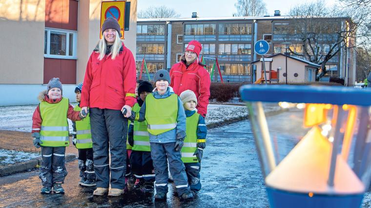 Jonas Sjölin, förvaltningschef för samhällsbyggnadsförvaltningen, tillsammans med Björn Hammar, chef för enheten för teknisk service.