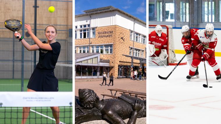 Nya idrottsutbildningar planeras på Hulebäcksgymnasiet.