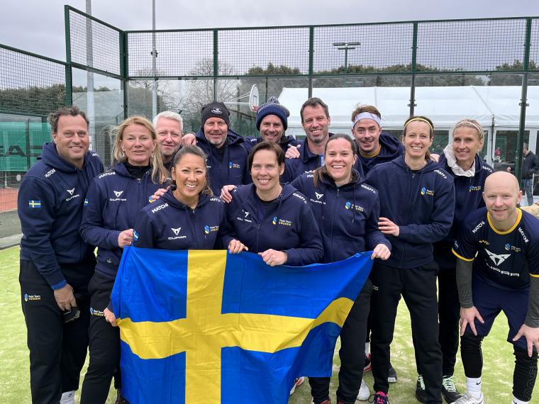 Succé för både dam- och herrlandslagen i veteran-padel som efter den lyckade kvalhelgen i Dublin nu är klara för VM i Las Vegas den 28 mars-2 april.