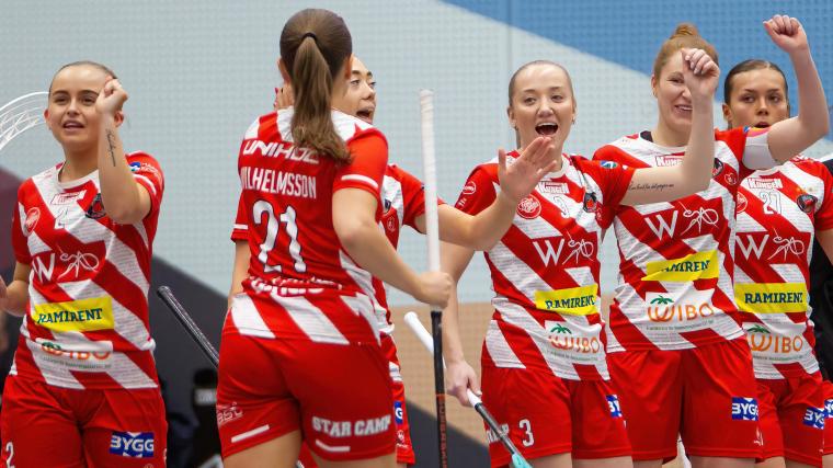 Damerna firade sin 22 seger mot Malmö och laddar nu för kvartsfinal som troligtvis kommer spelas mot Kalmarsund. Där får laget fördel av hemmaplan som bäst rankat lag.
