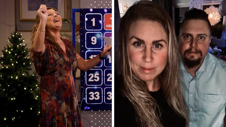 Malin Andersson och sambon Andreas Mazetti vann 2 miljoner kronor på Bingolotto. Miljonvinsten dubblerades i och med parets dubbellott. Programledaren Lotta Engberg, hemmahörande i Mölnlycke, gav glädjebeskedet under Bingolottos nyårskväll.