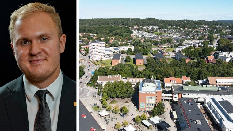 Viktor Lundblad tycker styret i Lerum har visat framfötterna första året vid makten och siktar uppåt under 2024.