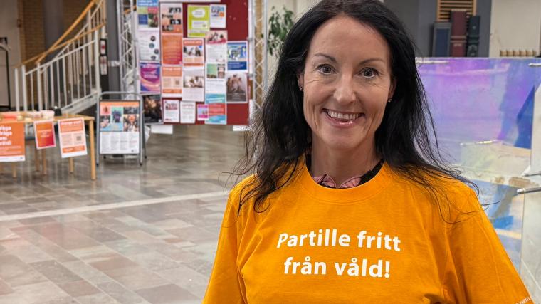 Förra veckan pågick Orange Week, Marith Hesse invigningstalade och pratade bland annat om att ”Vi måste våga säga ifrån och stötta dem som inte själva har styrkan”.