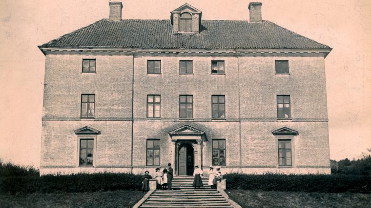 Partille Herrgård fotograferat i slutet på 1800-talet.